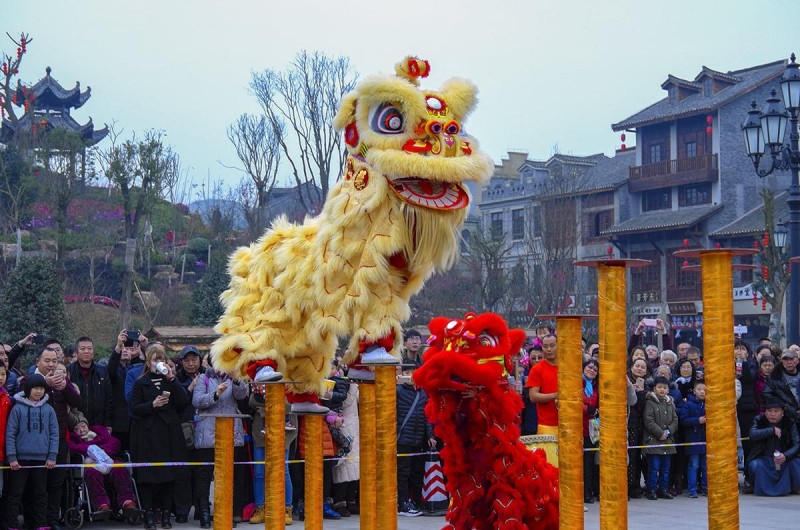 成都春节为什么要舞狮您知道吗